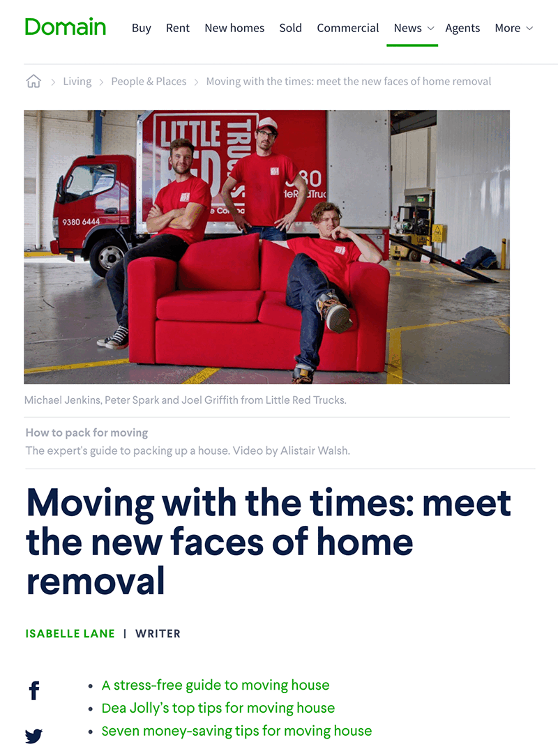 Domain — Moving with the times: meet the new faces of home removal